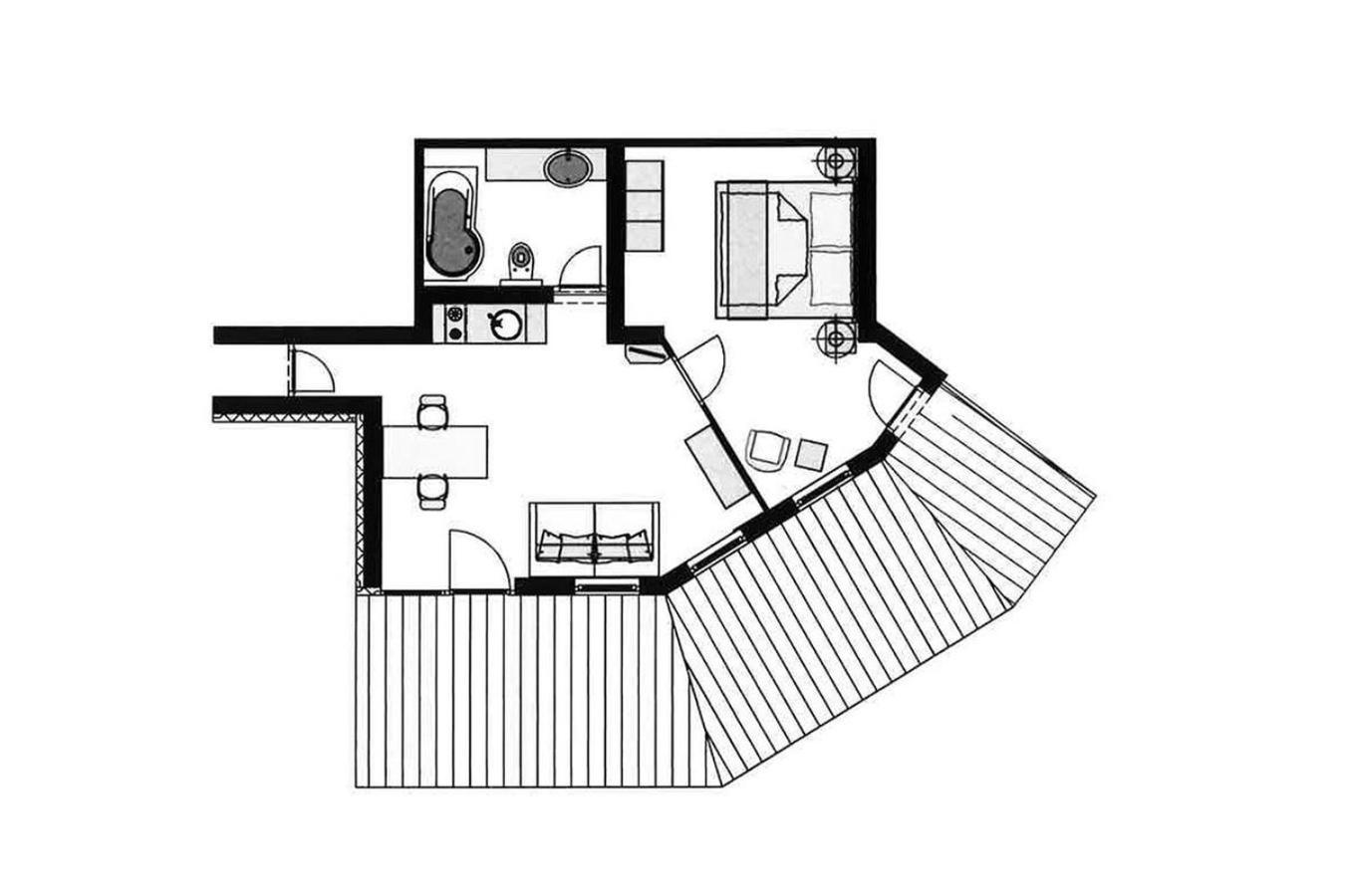Rosamunde Apartments 로이타쉬 객실 사진